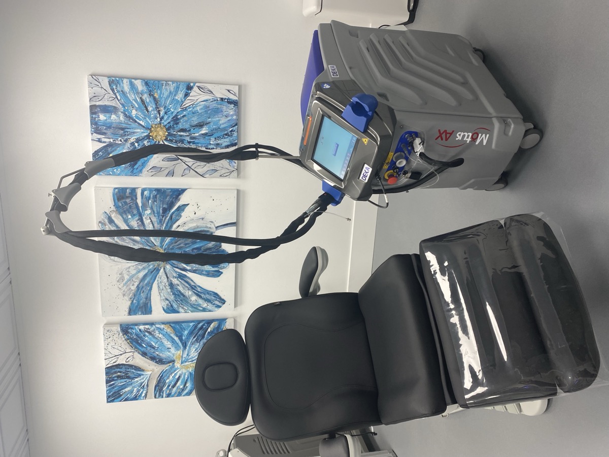 Deka Motus laser system at Beauty Refined MedSpa